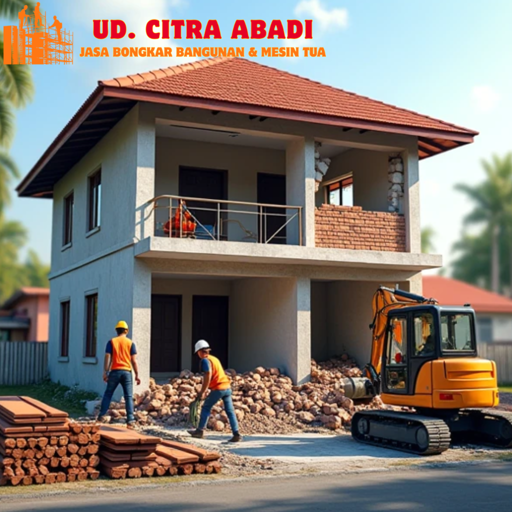 Berapa Biaya Bongkar Rumah Jakarta