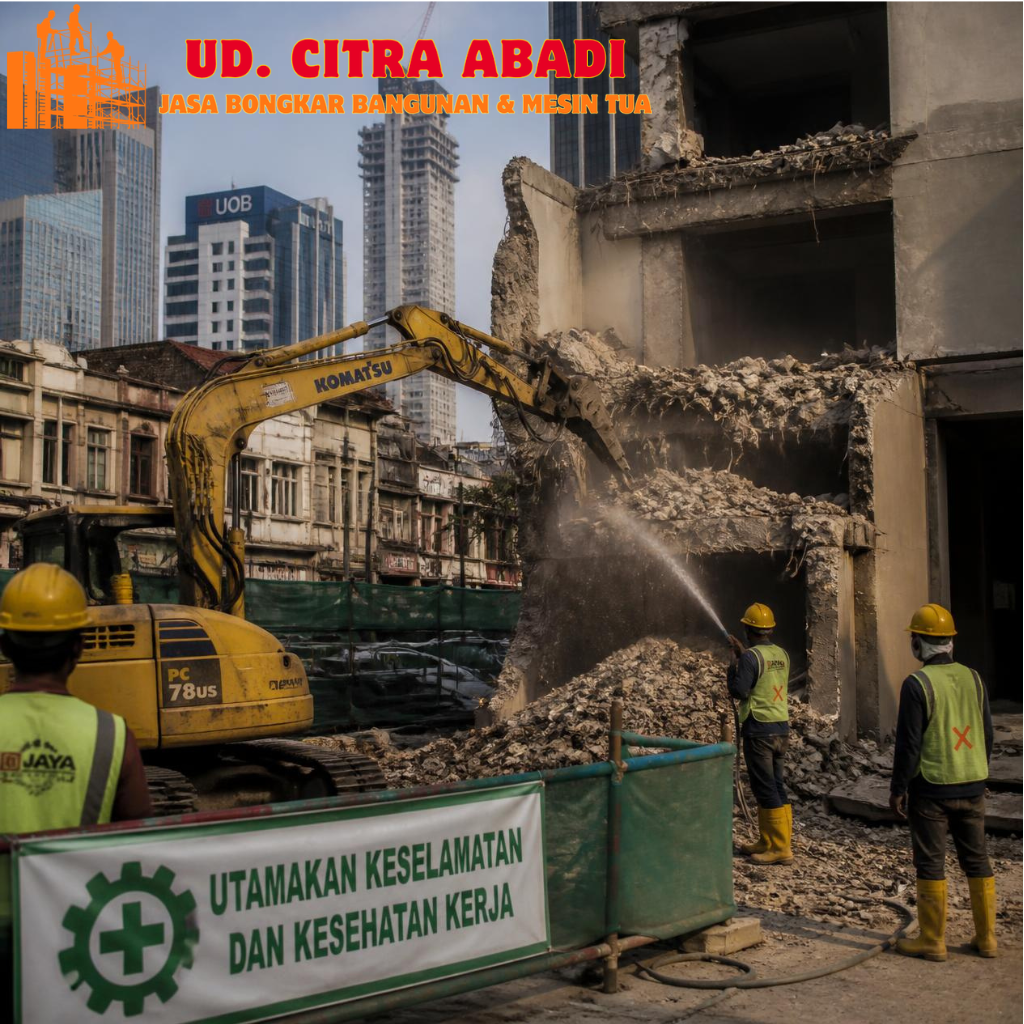 Jasa Bongkar Bangunan Jakarta Pusat
