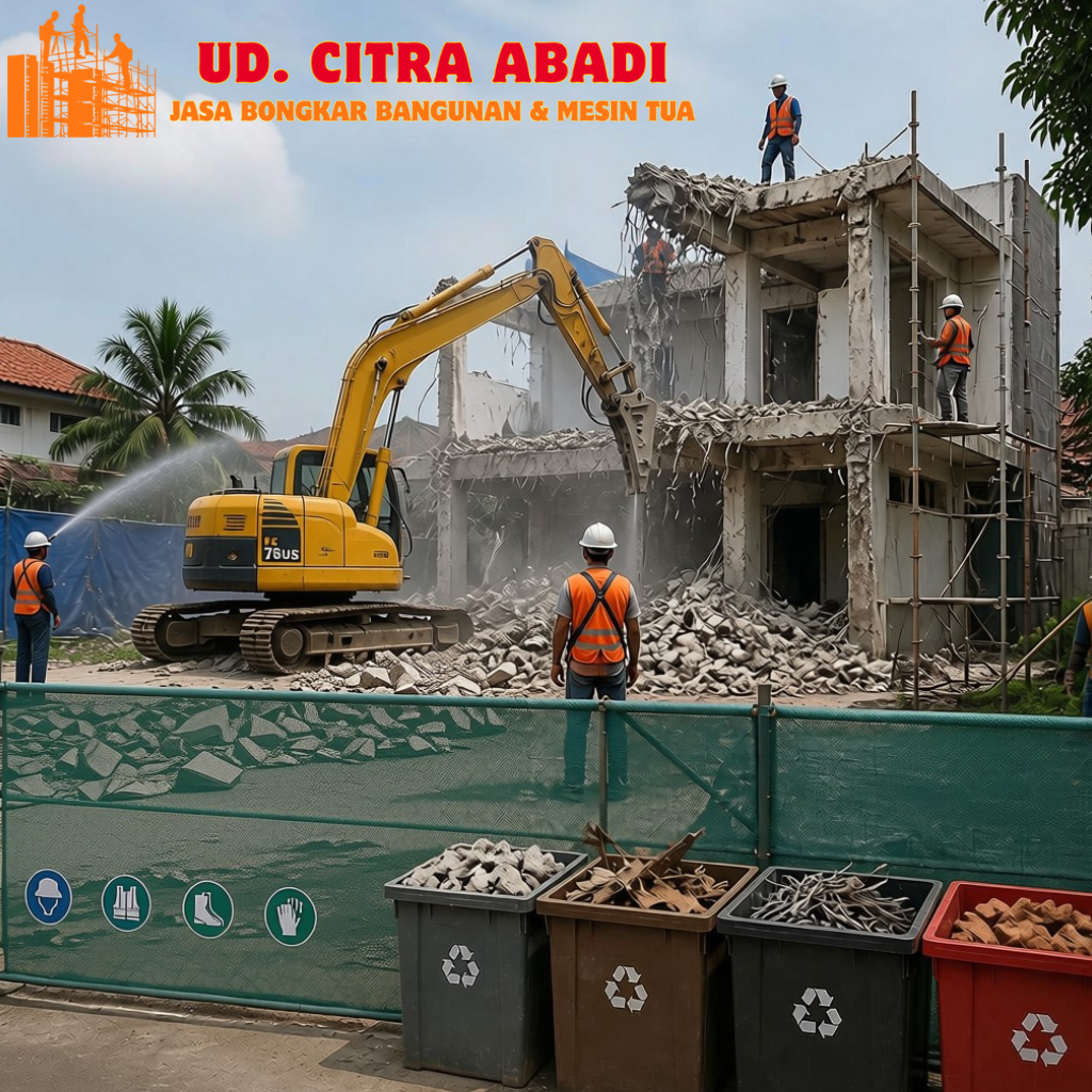 Jasa Bongkar Bangunan Kebayoran Jakarta