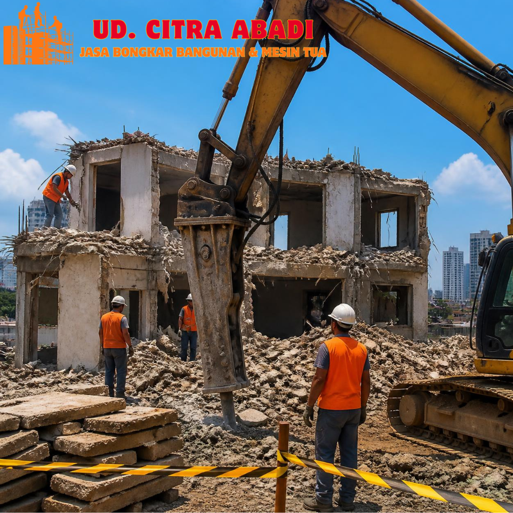 Jasa Bongkar Bangunan Kemayoran Jakarta