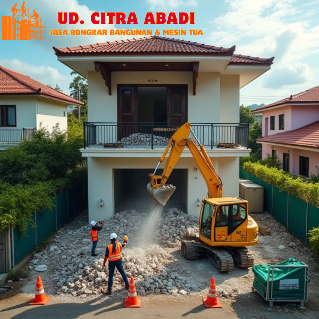 Jasa Bongkar Rumah Cepat Jakarta