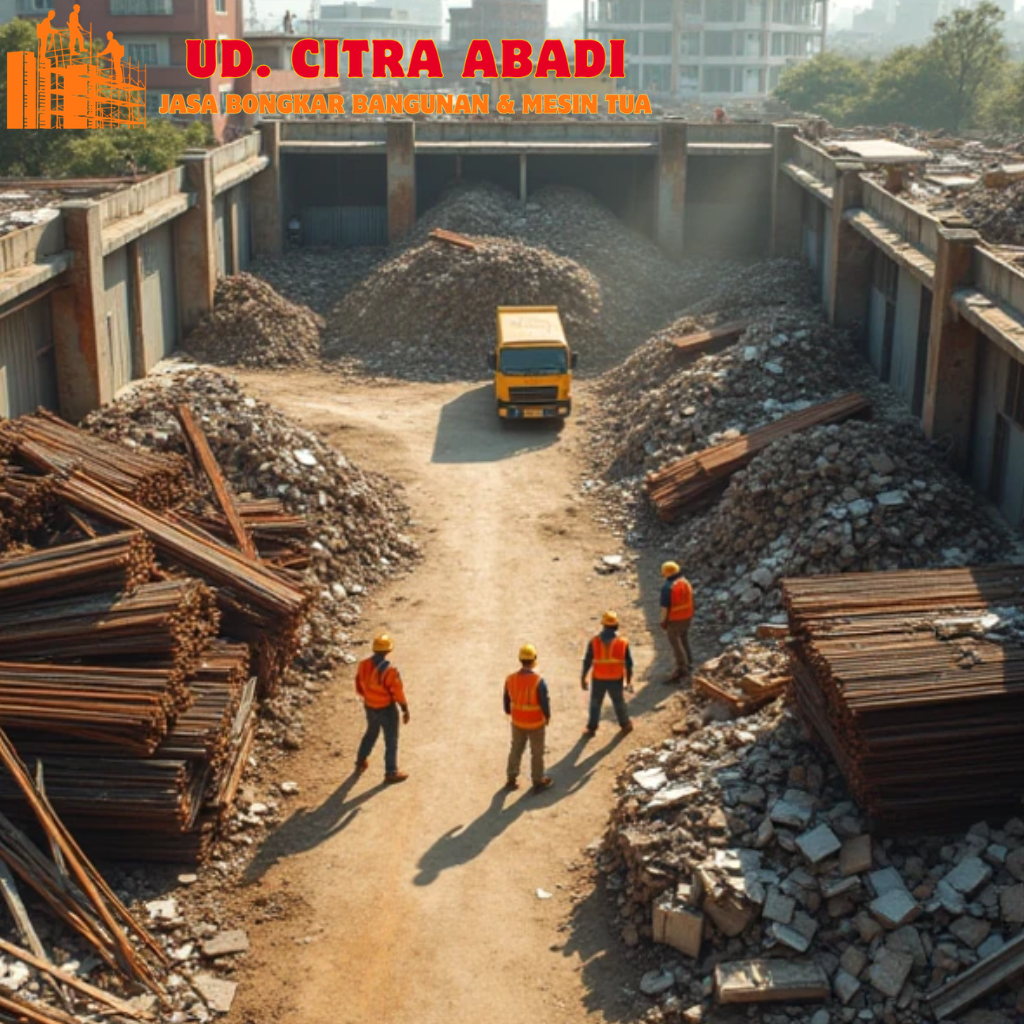 Pengepul Material Bongkaran Jakarta